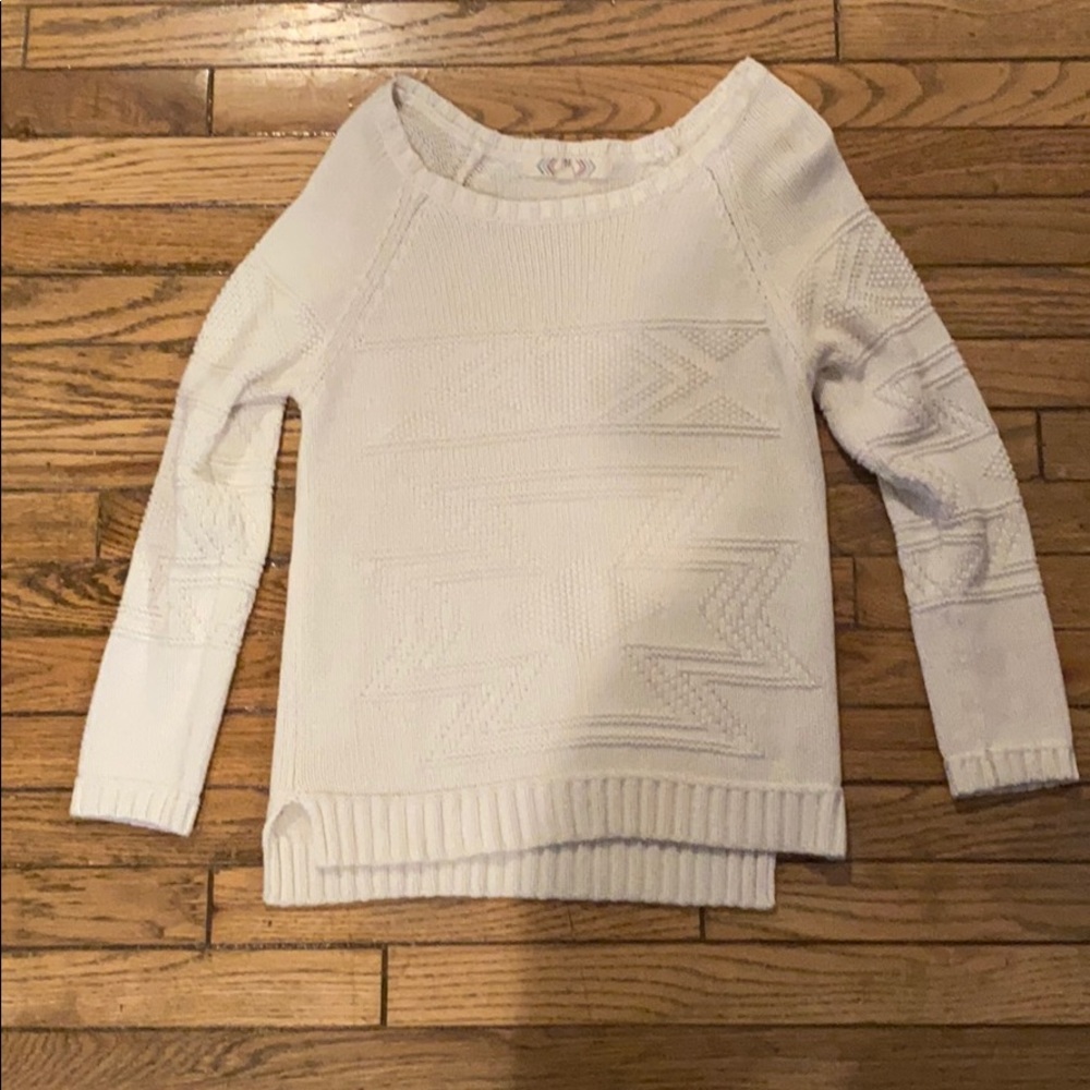 White sweater